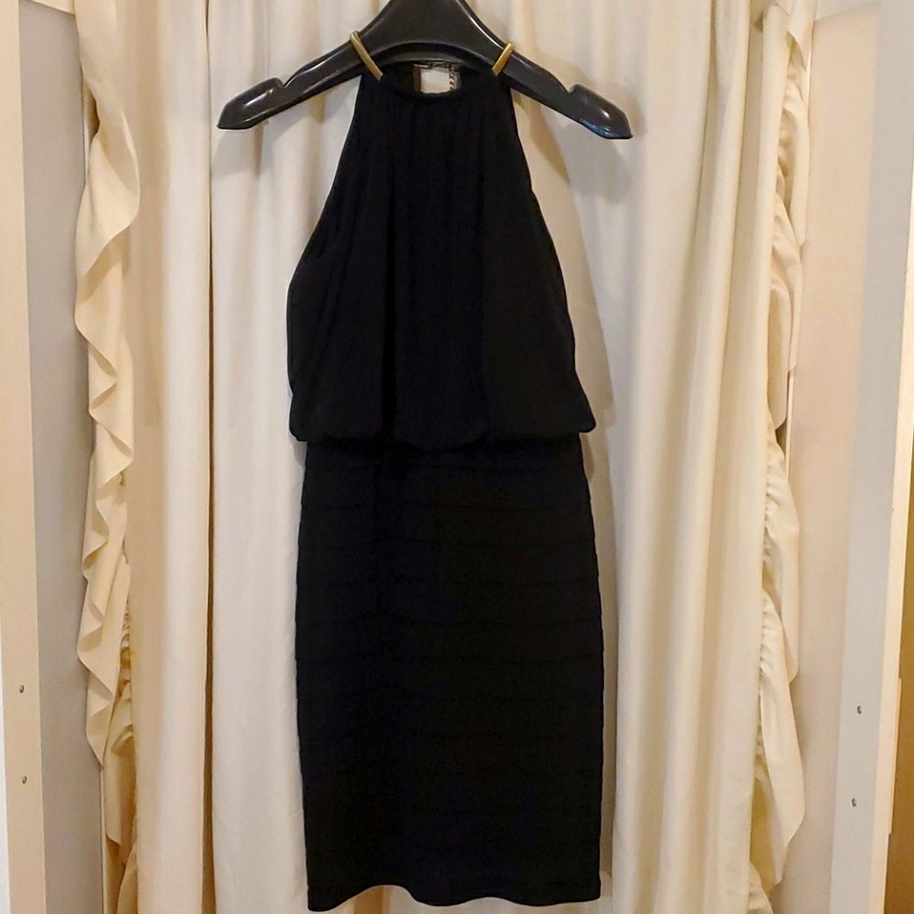 MIDI Halter Cocktail Dress